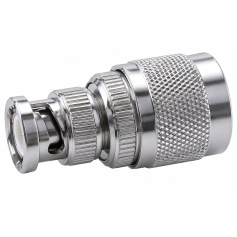 Adaptateur coaxial BNC vers N 50 Ohm mâle-mâle : 32_BNC-N-50-1/133_U