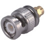 Adaptateur coaxial BNC - SMA, 50 Ohm, jusqu’à 4 GHz : 32_BNC-SMA-50-1/1--_U