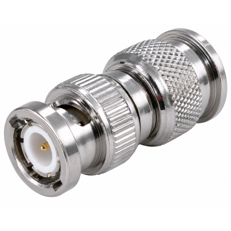 Adaptateur coaxial BNC - TNC, 50 Ohm, jusqu’à 4 GHz : 32_BNC-TNC-50-1/133_N