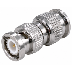 Adaptateur coaxial BNC - TNC, 50 Ohm, jusqu’à 4 GHz : 32_BNC-TNC-50-1/133_N