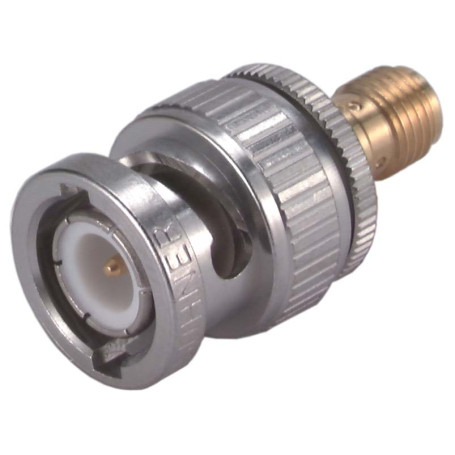 Adaptateur coaxial BNC - SMA, 50 Ohm, jusqu’à 4 GHz : 33_BNC-SMA-50-1/1--_U