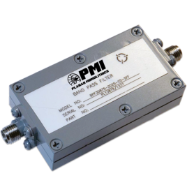 Filtre passe-bande - 2,75 à 5,0 GHz, connecteurs SMA femelle : BPF3D875-2D25-CD-SFF