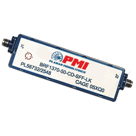 Filtre coupe-bande - 1370 MHz, réjection 50 dB : BRF1370-50-CD-SFF-LK