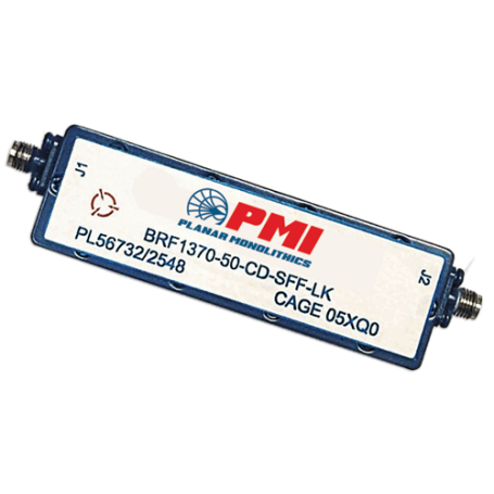 Filtre coupe-bande - 1370 MHz, réjection 50 dB : BRF1370-50-CD-SFF-LK