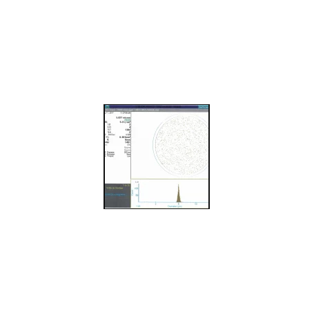 Wafer de calibration PSL - dépôt complet ou localisé raccordable NIST : Calibration Wafer Standard