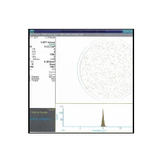 Wafer de calibration PSL - dépôt complet ou localisé raccordable NIST : Calibration Wafer Standard