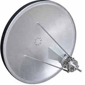 Antenne parabolique - 12 à 16 GHz, gain 24 dB : PW-12000-16000