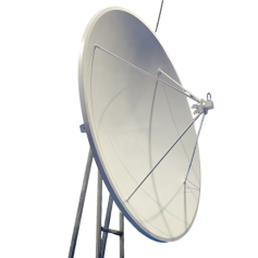 Antenne parabolique 1 à 2 GHz - gain 26,9 dB : PW-1020-26.9_N