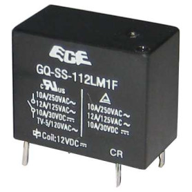 Relais miniature pour applications domestiques jusqu’à 20 A : Série ETR GQ