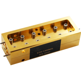 Coupleurs Directionnels à Guide d’Ondes, 10dB, 26.5-40 GHz, 97.28 x 30.48 x 21.84 mm : série C10
