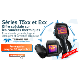 Offre groupée sur les caméras Série Exx et Txxx