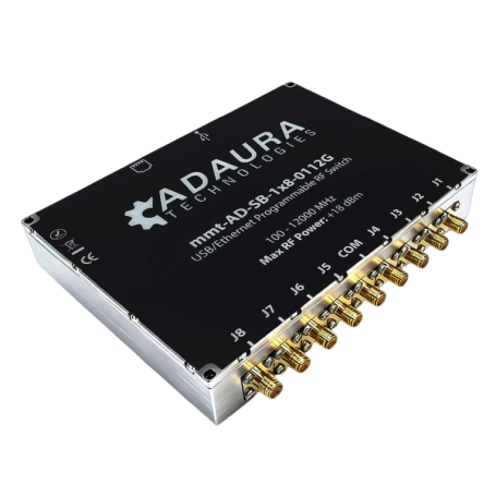 Commutateur RF programmable - jusqu’à 12 GHz, USB/PoE : Série AD-SB