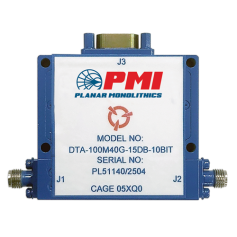 Atténuateur programmable 10 bits 100 MHz à 40 GHz : DTA-100M40G-15DB-10BIT