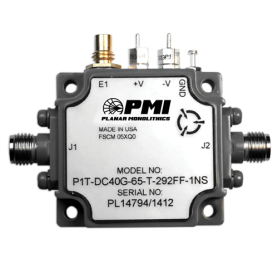 Commutateur RF absorbant DC à 40 GHz, isolation 65 dB : P1T-DC40G-65-T-292FF-1NS