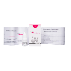 NanoStandard™ et MicroStandard™ pour calibration de taille de particules