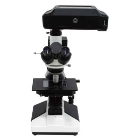 Microscope combiné à un système de mesure hyperspectrale : FS-MS