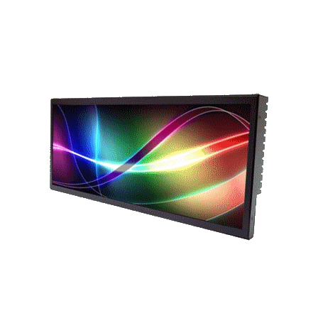 17.2”Resizing LCD,500 nits LED backlight, 1366x512 ratio 16:6 : SSD1712