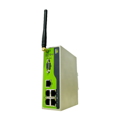 Modem 4 x Ethernet LAN / Wi-Fi / Série vers Ethernet WAN / HSPA+ / UMTS : InRouter 6X5