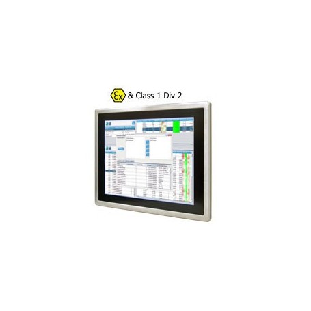 Panel PC ATEX 15" Intel Atom Dual Core N2600 1.6GHz : R15ID3S-65FTE