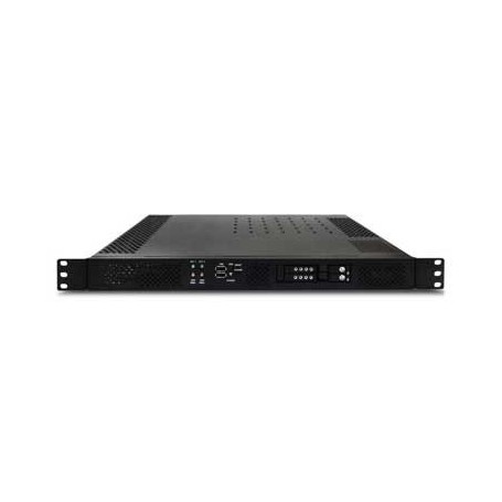 19" 1U Rack-mount Intel QM77 Fanless Rugged System, Wide Temp. -20 to 60°C : ROC235B