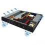 19" 1U Rack-mount Intel QM77 Fanless Rugged System, Wide Temp. -20 to 60°C : ROC235B