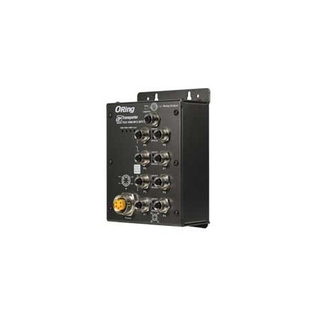 Switch transport EN50155, 8 ports : TES-1080-M12-BP2