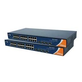 Switch Rackable,1U 28 ports : RGS-7244GP