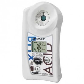 Réfractomètre numérique combiné brix acidité acétique vinaigre : PAL-BX-ACID181