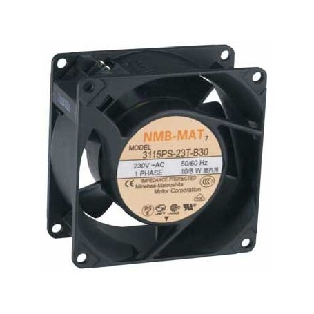 Ventilateur industriel AC 115V ou 220V - 80 x 80 x 38 mm : SERIE