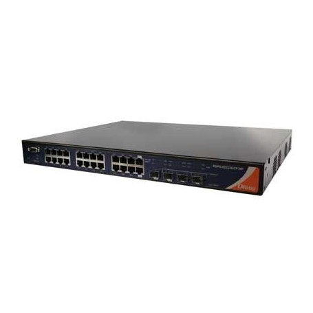 Switch Rackable, 1U, 24 ports : RGPS-92222GCP-NP