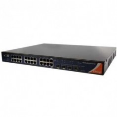 Switch Rackable, 1U, 24 ports : RGPS-92222GCP-NP