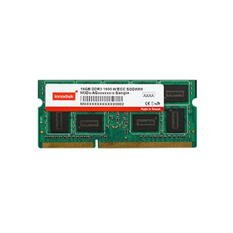 Unbuffered w/ECC 1600MHz/1333MHz/1066MHz 204pin : DDR3 SODIMM