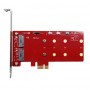 PCI Express 2.0 SATA III M.2 Key-B x 2 : ESPS-32R1