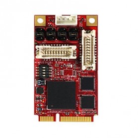 PCI Express 2.0 x 1 RS-232/422/485 DB-9 x 4 : EMP2-X404