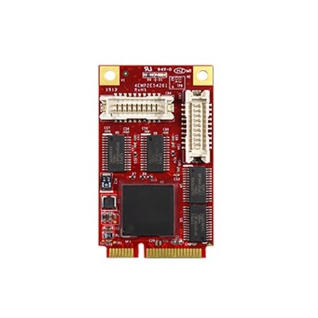 PCI Express 2.0 x 1 RS-232 DB-9 x 4 : EMP2-X403