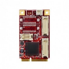 PCI Express 2.0 x 1 RS-232/422/485 DB-9 x 4 : EMP2-X401