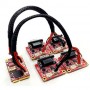 PCI Express 2.0 x 1 RS-232/422/485 DB-9 x 4 : EMP2-X401