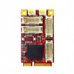 PCI Express 2.0 x 1  RS-232/422/485 DB-9 x 8 : EMP2-X801