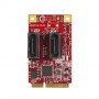 PCI Express 2.0 SATA III SATA 7pin x 2 : EMPS-3201