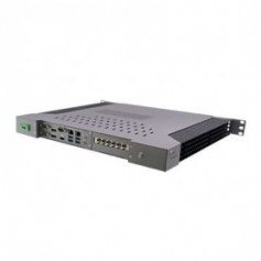 19" 1U Rack-mount Intel Skylake Fanless Rugged System -20 +60°C : ROC249A