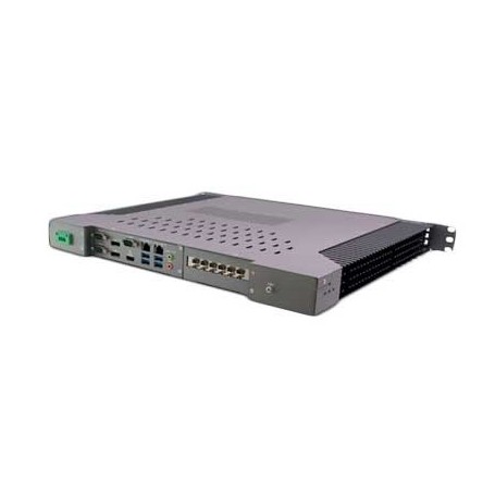 Intel Skylake 1U fanless 19” rackmount Intel i7-6700TE : ROC249A