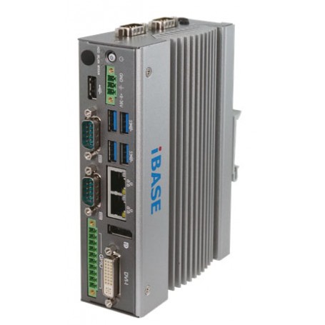 Ultra-Compact Gateway DIN-Rail Fanless System with Intel Atom : AGS102