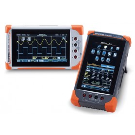 Oscilloscope Portable ulta compact 70MHz, 2 voies et avec écran tactile : GDS-307