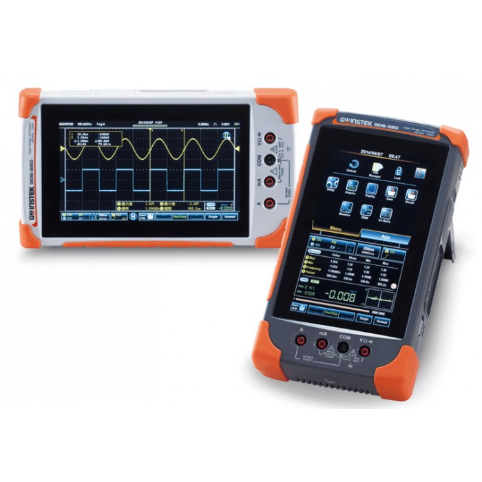 Oscilloscope Portable ultra compact 200MHz, 2 voies : GDS-320 | GW INSTEK