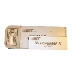 Radiomètre UV contrôle de chaîne de production : PowerMap II et logiciel PowerView III