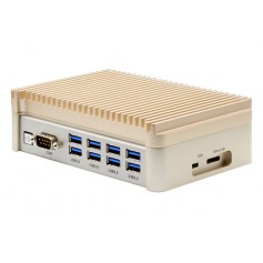 Fanless Embedded Box PC with ARM + Nvidia Jetson TX2 AI : BOXER-81501I