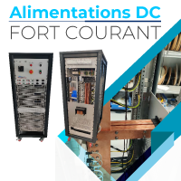 ES SOLUTION : ALIMENTATIONS DC FORT COURANT