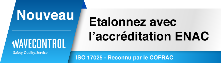 NOUVEAU avec l'accréditation Cofrac ISO 17025