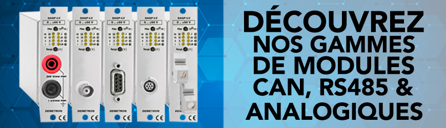 gamme modules CAN RS485 analogiques