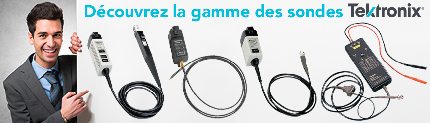 Gamme sonde tektronix